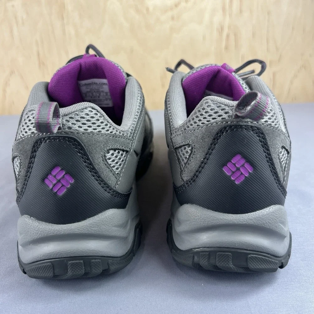 Columbia Plains Ridge Women's Size 10 Gray Trail Hiking Shoes Outdoor